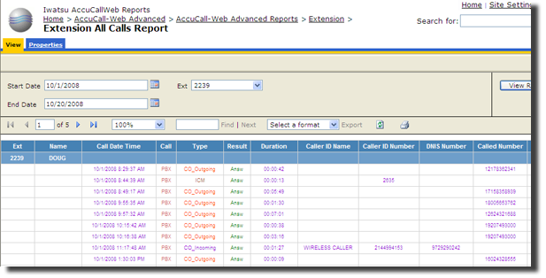 AccuCallWeb