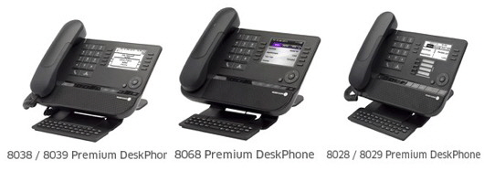 New ALU Preimum Deskphones, we have one to fit all business models....